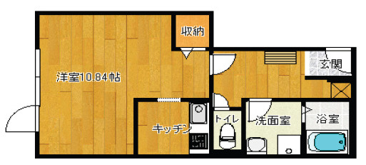 神戸市中央区元町通５丁目の賃貸マンションの間取り