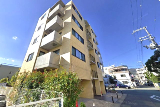 神戸市東灘区御影本町２丁目の賃貸マンションの外観