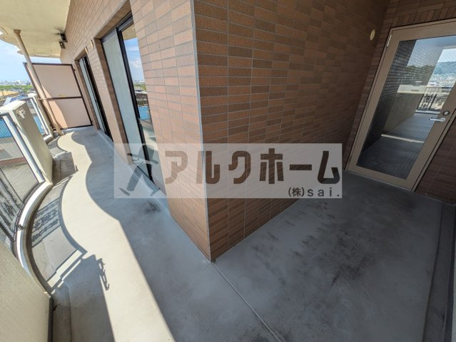 パラッツォドゥエのバルコニー