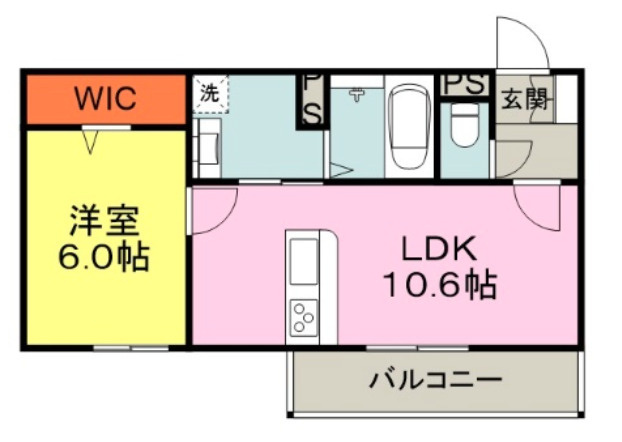 レガートⅡ【10,000円キャッシュバック対象物件】の間取り