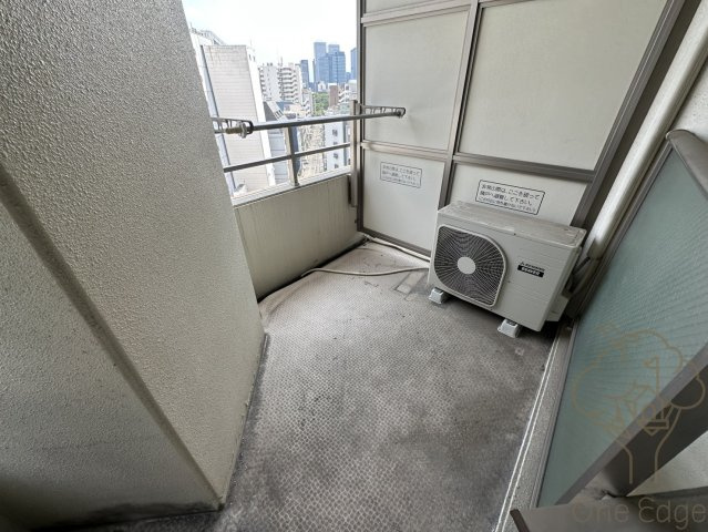 マジェスティ天満橋のバルコニー