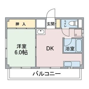 ベルエアー三ノ輪の間取り