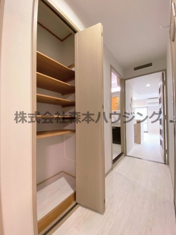 【収納】 | 　PHOENIX COURT 交野Ⅰ | ちょっとした収納スペースも充実しています