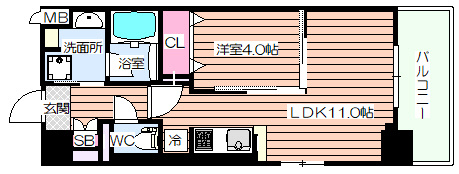【間取り】 | 江坂　和