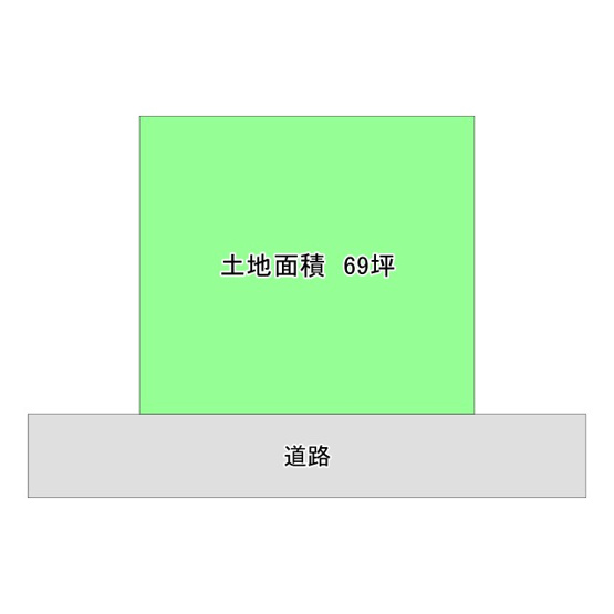 【土地図】 | 町田市大蔵町　売地
