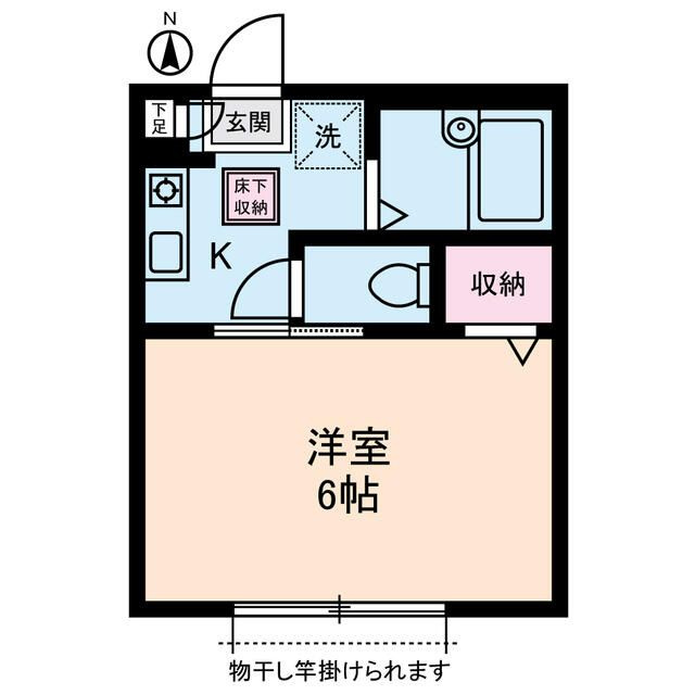 サルーテ白山の間取り