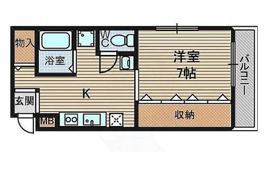 【間取り】 | 南塚口町サニーハイツ