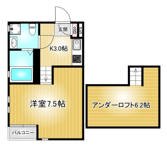 ラ・カーサ・ミーア|名古屋市の賃貸ならMy賃貸の間取り|ラ・カーサ・ミーア
