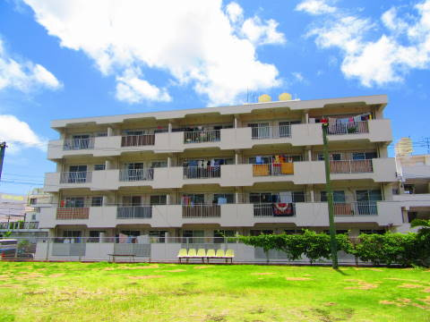 第2マンションみやさとの外観パース