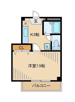 【間取り】 | アクティ中野坂上 | 間取りです。