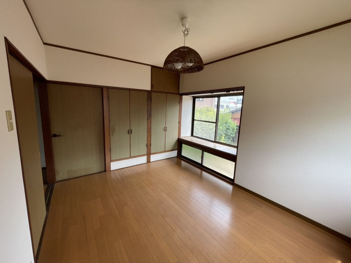 川島貸家の寝室