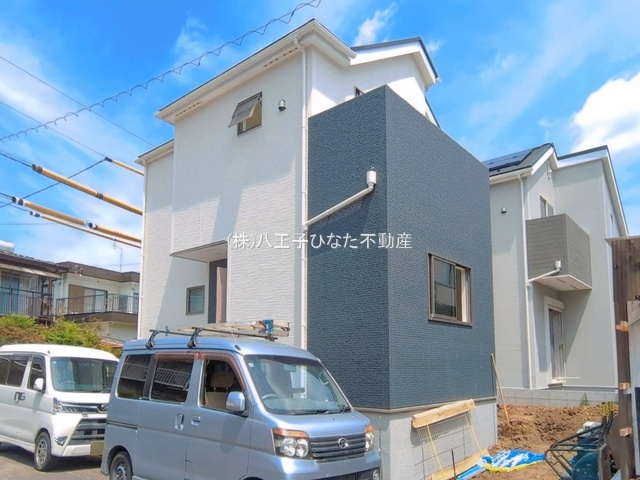 『八王子市新築戸建て』八王子市西寺方町400-47【仲介手数料無料】 ２期の外観|～仲介手数料無料☆八王子ひなた不動産～八王子市西寺方町　新築戸建て