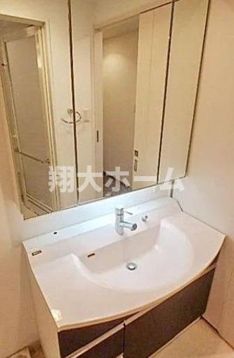 レジディア根岸の洗面所