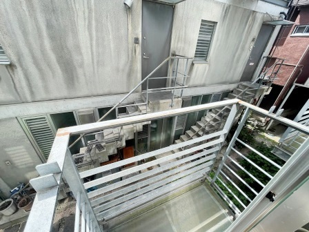 ウェルス吉田のバルコニー|※別部屋写真