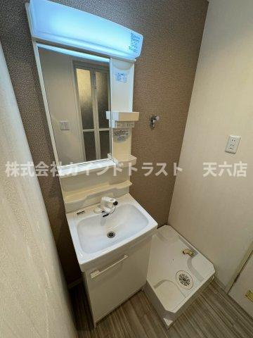 ハイツプライムの洗面所|広い洗面スペース