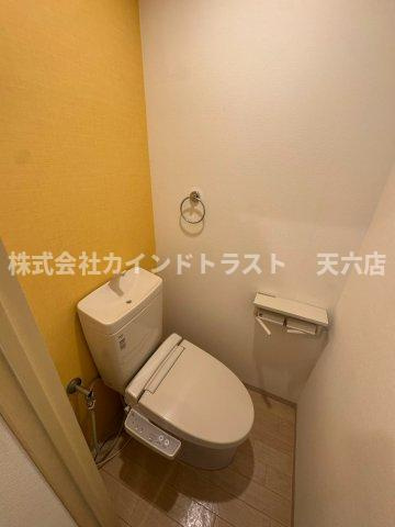 ハイツプライムのトイレ|清潔感のあるトイレです