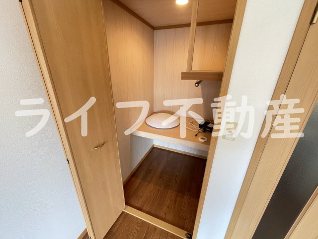 ミッドウエスト小阪の収納|大きなものも収納できそうです