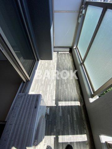 福岡市博多区堅粕４丁目の賃貸マンションのバルコニー