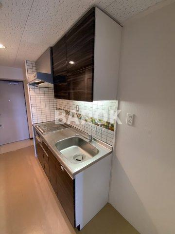 福岡市博多区堅粕４丁目の賃貸マンションのキッチン