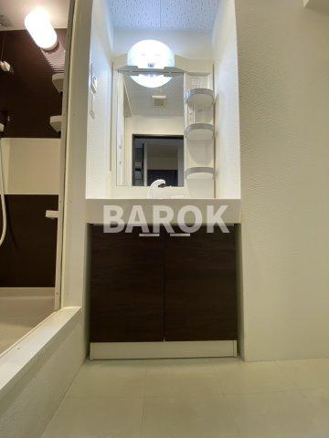福岡市博多区堅粕４丁目の賃貸マンションの洗面所