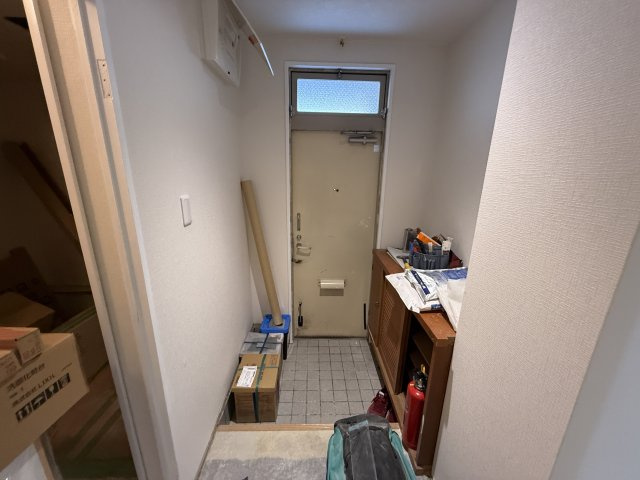 エステートピア緑地の玄関