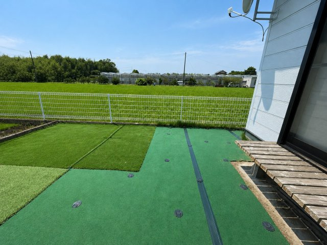 長生郡白子町中里　中古戸建の庭|※画像の一部はAIを用いて加工・編集しています。実際の状況と異なる場合がありますので、ご了承下さい。
