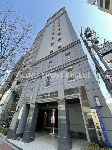 エスリード御堂筋梅田の外観|落ち着いた雰囲気の外観です