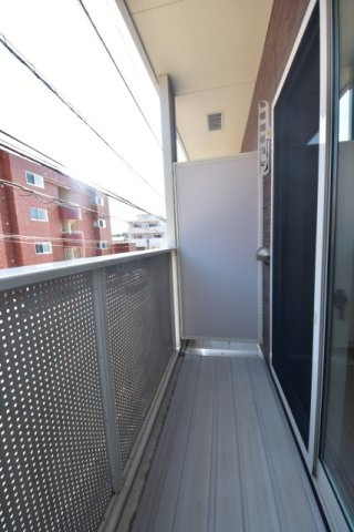 下町レジデンスのバルコニー