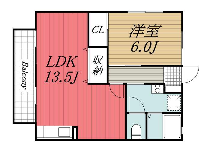 【間取り】 | 第6小野ハイツ