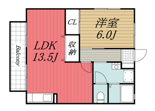 【間取り】 | 第6小野ハイツ