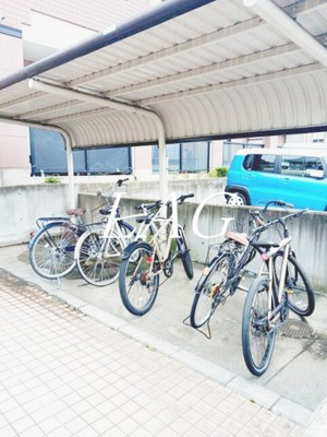 【その他共用部分】 | ブルースカイヒルズⅡ | 駐輪場です。