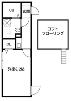 【間取り】 | ウエストハイム草加高砂 | 間取りです。