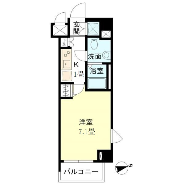 リアルスウィート三軒茶屋の間取り