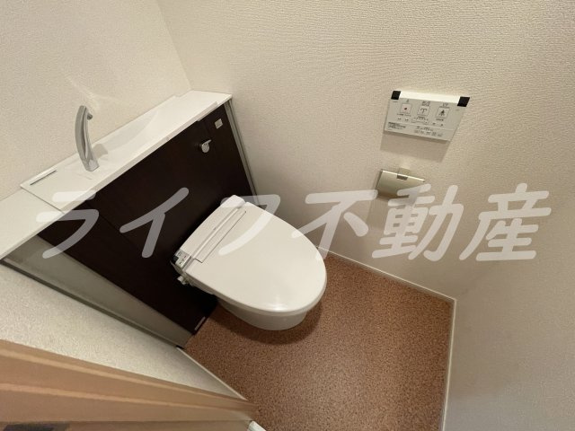 グランユニゾンのトイレ|清潔感のあるトイレです