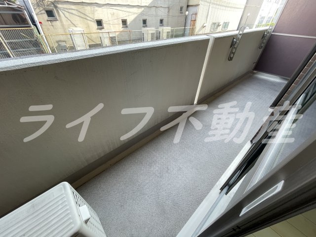 グランユニゾンのバルコニー|広々としたバルコニーです