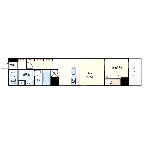 M.hills本町東の間取り|M.hills本町東　間取り