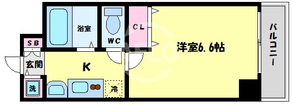 プレサンス中之島公園グラシアの間取り|プレサンス中之島公園グラシア　間取り