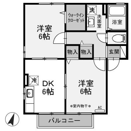 【間取り】 | ニューポワール　Ａ