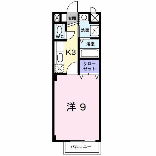 エレガンテの間取り