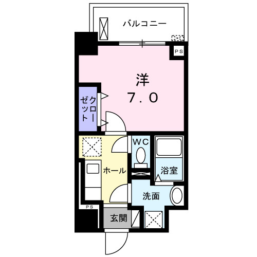 フリーデ明石駅前の間取り