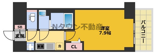 【間取り】 | アドバンス名古屋ワイノット | 間取りです。