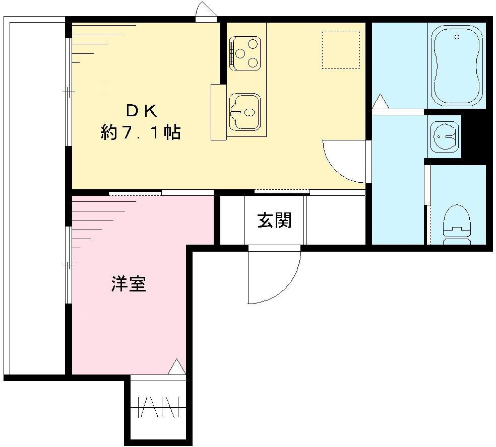 シエラーサの間取り|間取りです。