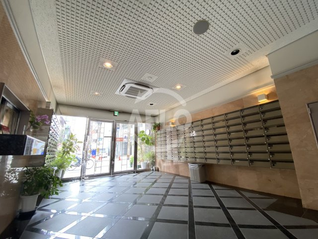 ローズコーポ天満東Ⅱのロビー|ローズコーポ天満東II　ロビー
