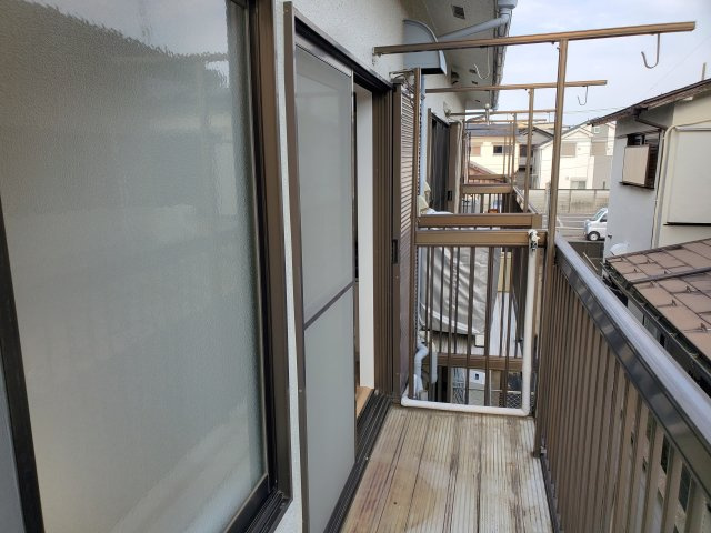 コーポ大井のバルコニー