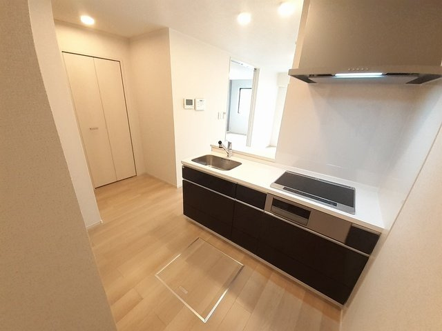 ヒカルサ行橋　Ⅰのキッチン|使いやすいキッチンです