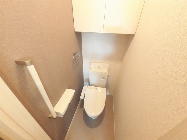 デュオブライト　Ⅱのトイレ|落ち着いたトイレです