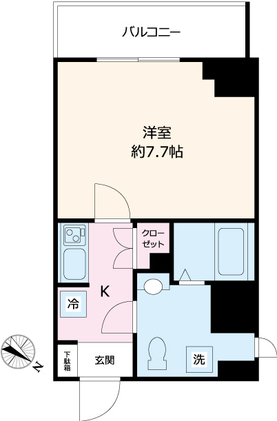 リベール西片の間取り