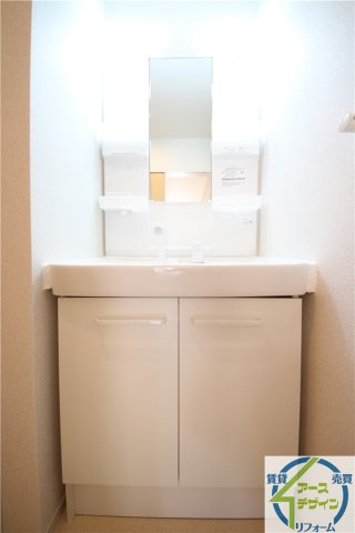 キンモクセイの独立洗面台