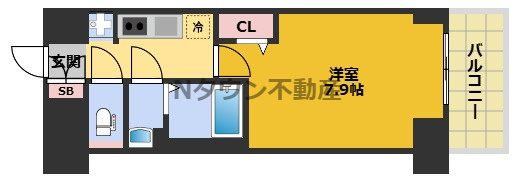 【間取り】 | アドバンス名古屋ワイノット | 間取りです。
