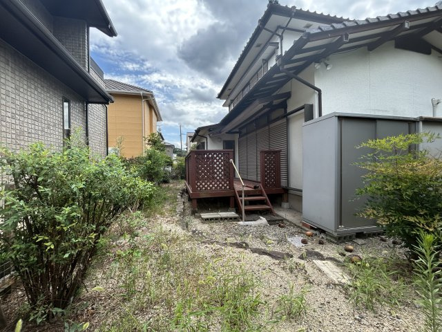上津二丁目戸建の庭